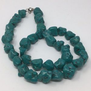 Vintage Genuine Turquoise Necklace from Atlanta Estate
